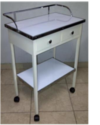 COCHE DE CURACIONES METALICO